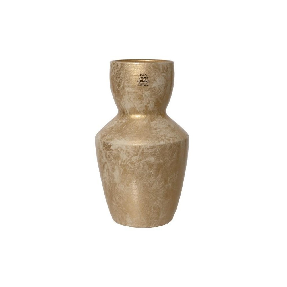VASO TERRACOTTA ORO H.30 D.19